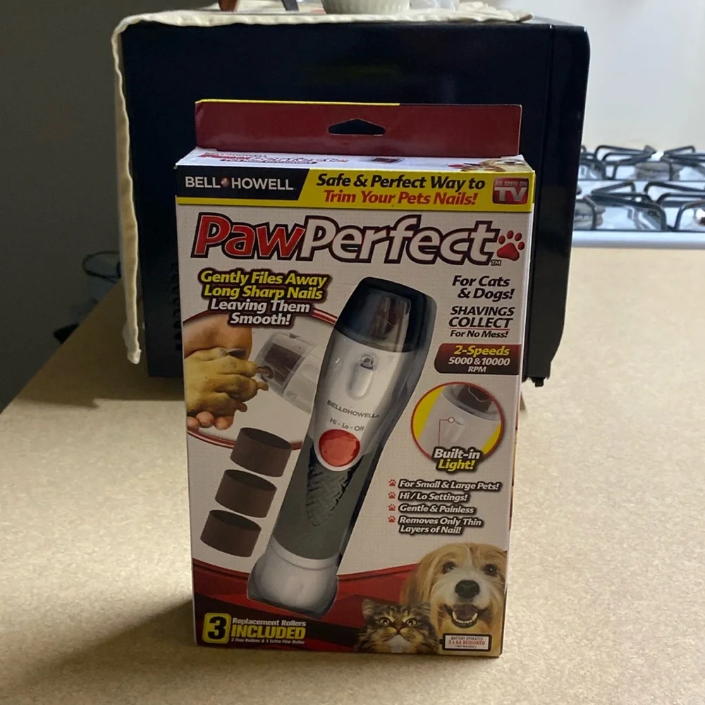 NWB PawPerfect electronic nail file